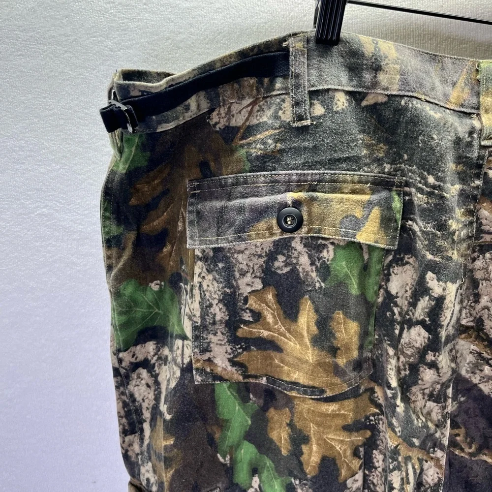 Jerzees Outdoors Camo Bigwoods Pants Mens 2XL Hunting Hunt‎ Woods Stretch 2381